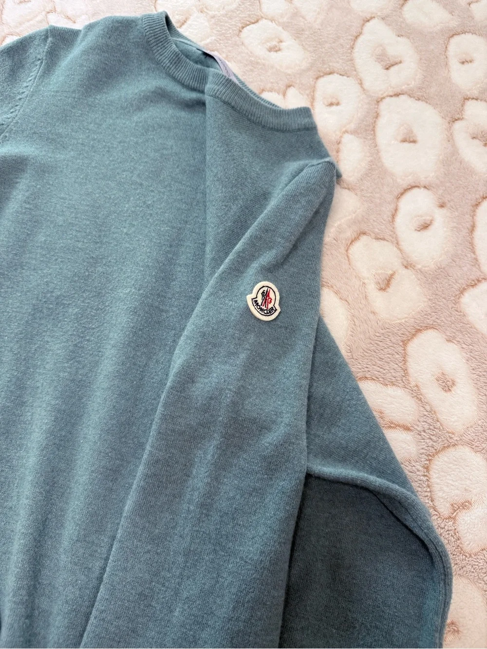 Moncler Men's Crewneck Sweater - Teal